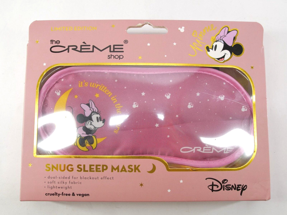 The Creme Shop Disney Minnie Mouse Limited Edition Snug Sleep Mask New In Pkge